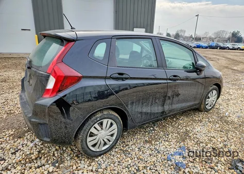2015 Honda Fit Lx z USA, uszkodzony, nr VIN 3HGGK5H50FM737048